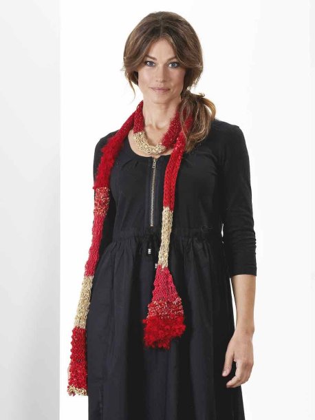 Knitted shawl