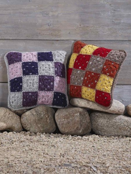 Crochet pillows