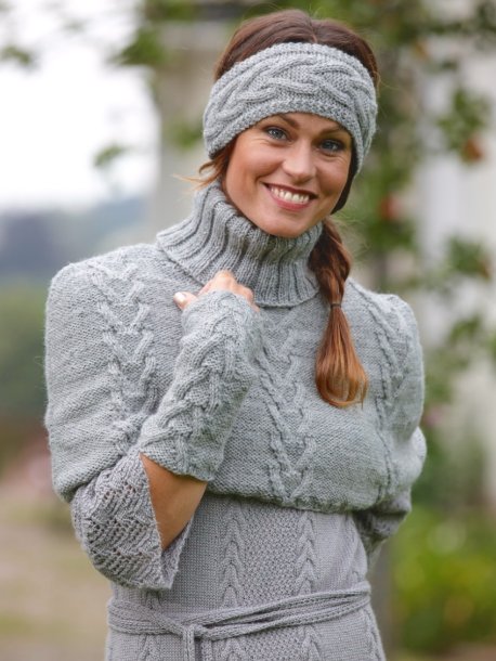 Shoulder warmers, headbands and wrist warmers