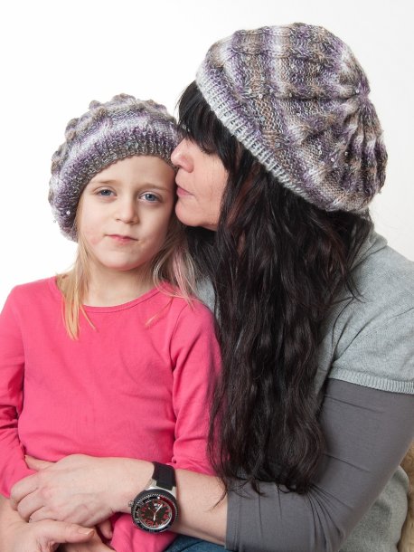 Berets for children and women