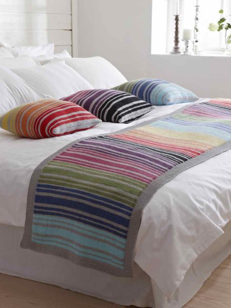 Pillow and bed runner