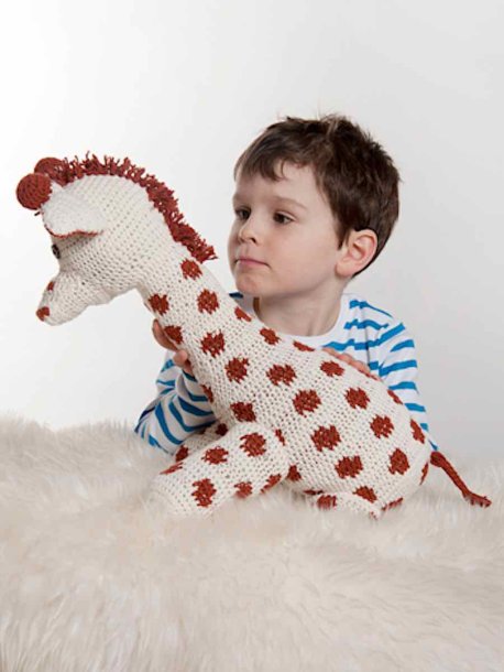 Crochet giraffe