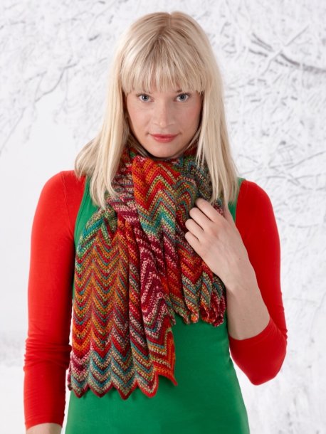 Crochet scarf