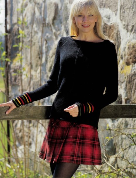 Jumper with rouleau