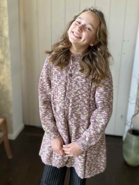Long cardigan for children