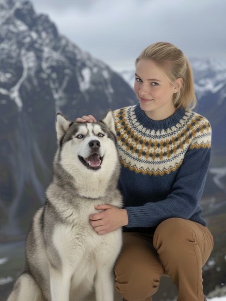 Yoke sweater