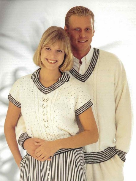 Women's and men's sweaters