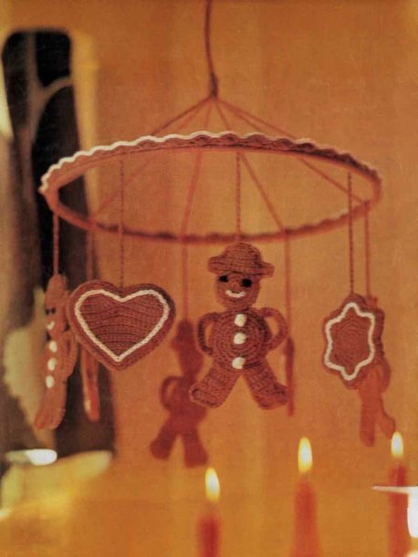 gingerbread mobile