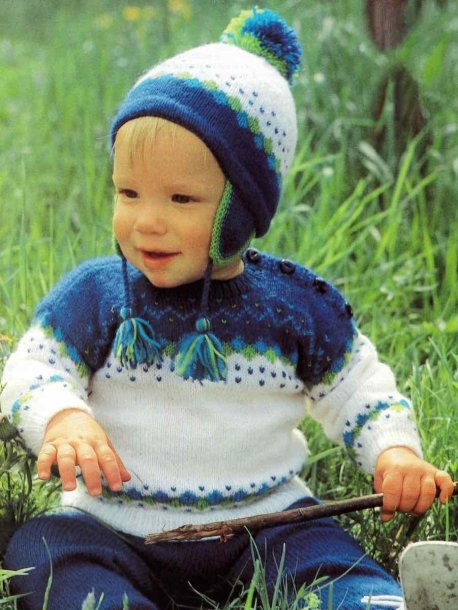 Jumper, pants and hat