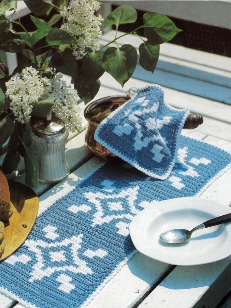 Runner and potholder