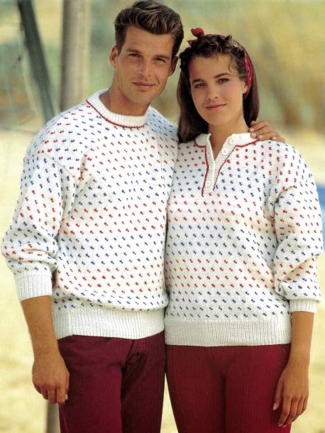 Women's and men's sweaters