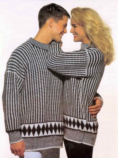 Women's and men's sweaters