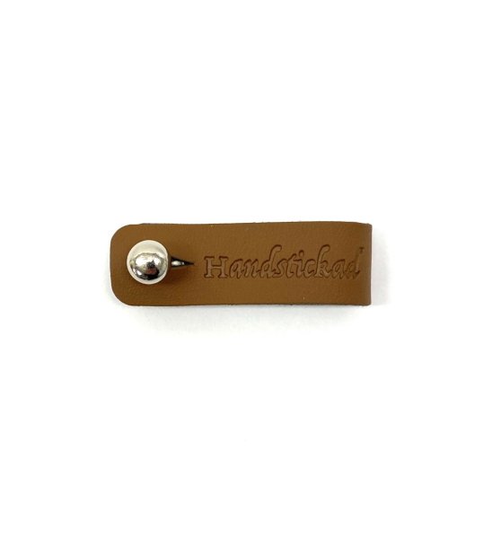 Leather badge Hand-stitched 15mm